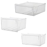 Masterpart Frozen Food Containers Basket Drawers Set Of 3 Compatible With Electrolux Freezers EN3488MOW