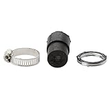 Dolity Motorcycle Motorbike High Performance Exhaust Muffler Pipe Gasket Rubber Seal Clamp Fit for Yamaha Peewee50 PW50