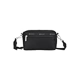 LeSportsac East/West Phone Crossbody Bag, Recycled Black, One Size