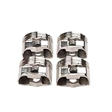 Forged Pistons With Rings And Pins Compatible With 1.5L 1NZ FE Fits Models Like Premio And Others Using 1NZ FE Motor