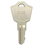 Copper 606 Ignition Key – Compatible with Rascal & Liteway Mobility Scooters, Replacement Spare Key
