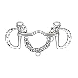 Shires Slotted Cheek Port Mouth Kimblewick-As supplied 6"