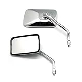 Chrome Rearview Mirrors For VT Shadow Spirit Velorex Deluxe 600 750 1100