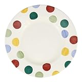 Emma Bridgewater Big Polka Dots Dinnerware Plate 10.5 Inch English Earthenware