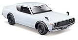 Maisto 1973 Nissan Skyline 2000GT-R Classic Super Car – 1:24 Scale – Incredibly Detailed Die-Cast Replica Collectible Model Vehicle, Silver