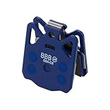 BBB Cycling Campagnolo Disc Brake Pads - DiscStop HP - Organic Compound - Compatible with Campagnolo Super Record, Record, EKAR, Chorus, Potenza - Blue - BBS-79