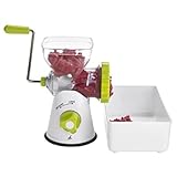 Lakeland Manual Meat Mincer & Sausage Maker Machine – Fine & Coarse Mincing Blades