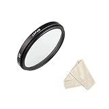 Basics Camera Lens UV Filter 58mm Ultra Slim Protection Ultra-Violet Filter for Voigtlander Super Wide-Heliar 15mm f/4.5 Aspherical III Lens, Voigtlander Ultron 21mm f/1.8 Lens