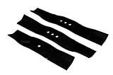3 x Countax, Westwood blade set for 36 inch, 38 inch lawn mower T1600H, S1600H, S1300H