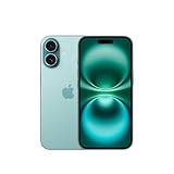 Apple iPhone 16 128 GB: 5G Mobile phone with Apple Intelligence, Camera Control, A18 Chip and a Big Boost in Battery Life. Works with AirPods; Teal
