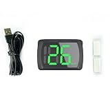 Car HUD Headup Display MPH GPS Digital Speedometer with LED Large Font Display for Car Truck SUV Motorcycle(With Car Charge Adapter,MPH)
