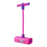 Jump ‘N’ Bouncer Bungee Hopper, Pogo Stick for Kids 3+, Foam Pogo Jumper Stick, Garden Toys Games, Purple