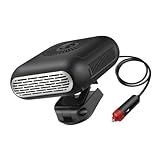 Riloer Portable Car Heater1 24V 200W Heater for Car, Car Defroster Fan Electric Heater Fast Heating and Cooling Car Defrosting 24V Heater for Campervan