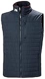 Helly Hansen Mens Crew Insulated Vest 2.0, L, Navy