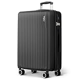 LUGG 28inch Vacay Suitcase ABS Luggage with TSA Indent Lock, Aluminium Trolley Handle, 360° Spinner Wheels, Water-Resistant & Durable Material - Airline Compatible (75 x 30 x 49cm)