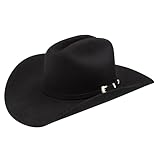 Stetson Men's 3X Oakridge Wool Cowboy Hat - Swoakr-724007 Black