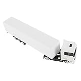 Diecast Semi Truck with Trailer Model Interactive Construction Vehicle for Adults and Features Movable Parts Metal and Design Educational for Cognitive Skill Development