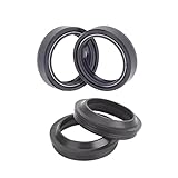 30x40.5x10.5 Front Shock Fork Damper Shaft Dust Oil Seal Retainers For ZSF 125 TD125-10C ZSF125 For SKYJET 125 SJ125-26(2pc Seal 2pc Cover)