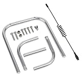 GTVNPOA RC Upgrade Parts For Tamiya Sand Scorcher For Super Champ For Buggy Champ RcAidong 1/10 Scale Aluminum Front Rear Bumper Guard RC Car Upgrades Parts(Rear)