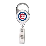 Wincraft MLB Chicago Cubs Retractable Premium Badge Holder, Team Color, One Size