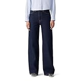 Levi's Women's Ribcage Wide Leg Jeans, Shaded View, 30W x 30L