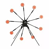 Garden Mile Spinning Airgun Targets Freestanding Self Reset Shooting Targets Shot Gallery Targets for Air Rifle Shooting Air Gun Accessories Shooting Targets Air Rifle