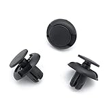 VVO Fasteners- Black Plastic Front Wheel Arch Lining & Mudguard Clips for Honda Accord, Civic, Jazz, CR-Z, CR-X Del Sol, FR-V, Integra Type R, (Pack of 10)
