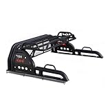 Manganese Steel Sports Bar Roll Bar Roll Cage Compatible for AMAROK 2010+ Mitsubishi L200 Triton With Lights Classic Style 3-inch