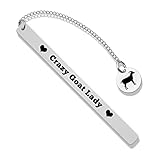 Goat Lover Gifts for Women Bookmark for Book Lovers Goat Bookmark Reading Gifts Goat Farmer Gifts Reader Gifts Book Lovers Gifts for Writers Women Friend Sister Inspirational Gifts for Wife Teacher