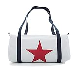 Sailcloth Flight Carry On Bag/Weekend Holdall - Handmade from recycled sails - Star in 5 colours