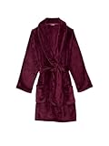 Victoria's Secret Short Cozy Robe Color Burgundy Size XS/Small New, Burgundy, XS-S