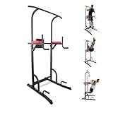 Mobiclinic® Fitness, Power Tower Dip Station, MultiFit, Adjustable Height and Backrest, Multi gym, Heavy Duty, Multi-functional Tower, Home Gym, Pull-up bar, Abdominal Exercise