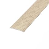 eXtreme Self Adhesive Flat Threshold Strip | 3ft Stick-Down Transition Strip for Laminate, Tile, Wood, and Lino Flooring | Waterproof, Dirt-Resistant, and Sturdy Door Threshold Bar - Limestone
