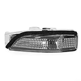 YJDOORPLAY Car Wing Mirror Indicator Light Lens for Toyota for Auris for Avensis for C-HR 2013-2018 Left Side Replacement Cover 81741-02040
