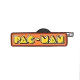 Pac Man Enamel Pin Badge (Logo Design) 10.7cm x 6.7cm x 1cm - Official Merchandise ​