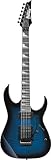 Ibanez GRG320FA-TBS Transparent Blue Sunburst Electric Guitar – Flamed Maple Top/Poplar Body, Maple Neck with Purpleheart Fretboard, Double-Locking Tremolo, Infinity R H-H Pickups