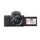 Sony ZV-E10L Mirrorless Vlog Camera with 16-50mm Lens (APS-C Sensor, 4K Video, Flip Screen, Real-Time Eye AF, Ideal for Content Creators)