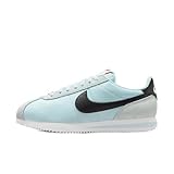 Nike Cortez Women's Shoes (DZ2795-401, Glacier Blue/White/Safety), Glacier Blue/White/Safety Orange/Black, 6 UK