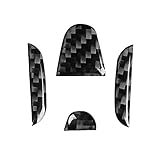 Riloer Emblem Badge Decal Cover Sticker for Steering Wheel Decoration Compatible with Honda Civic 10th Gen 2016-2020, Accord 2019-2020