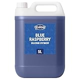 TRICA Blue Raspberry Slush Syrup 5L - Concentrated Blue Raspberry Flavour Snow Cone Syrup for Slush Machines, 6:1 Dilution Ratio, 5 Litres