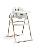 Mamas & Papas Eno Highchair, One Hand Fold, Adaptable, Easy Clean, Non Slip, Cashmere - Upto 3 Years