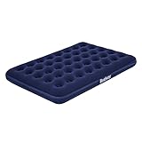 Bestway Double Air Bed, Inflatable Outdoor, Indoor Airbed, Quick Inflation, Flocked Double Size Air Bed