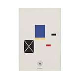 Eames House - Vintage Style Poster Canvas Poster Bedroom Decor Sports Landscape Office Room Decor Gift Unframe-style 08x12inch(20x30cm)
