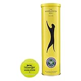 Slazenger tennis ball, official Wimbledon ball, ITF approved, metal tin (4 balls)