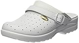 Scholl Unisex RACY Medical Professional Clog, White, 6.5 UK