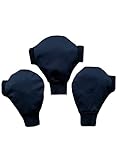 Generic Rowing Pogies - Black, Water Resistant, Soft Shell Fabric, Elasticated Cuffing