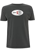Time 4 Tee MK1 Morris Mini Cooper S T Shirt Bonnet Badge Emblem Classic Italian Job Sports Car Collectable (X Large, Grey)