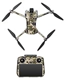 NEWQSING Colorful Skin Wrap Decal Sticker Carbon Fiber Skin Decal Set for DJI Mavic Mini4 Pro with RC 2