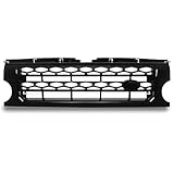 Predator4x4 Disco 4 Style Front Grille Facelift Look Compatible with Land Rover Discovery 3 L319 04-09 Styling Grill Discovery 4 Look Cover Replacement