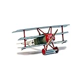 Corgi AA38312 Fokker DR1 Triplane Ltn Hans Weiss,Red,white